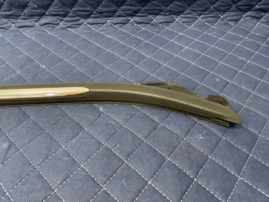 2017-2019 FORD F250 F350 REAR PASSENGER RIGHT WEATHER DOOR STRIP W/ CHROME OEM