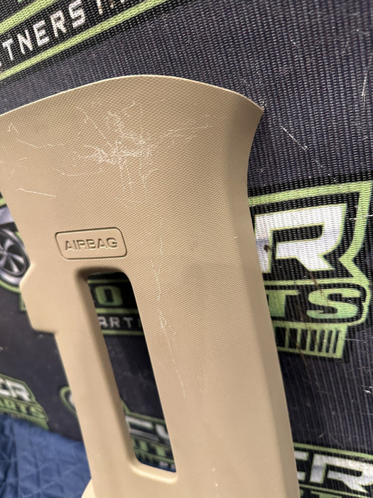 2017-2019 FORD F250 F350 F450 LARIAT LEFT DRIVER UPPER B PILLAR OEM ~SCRATCHES~