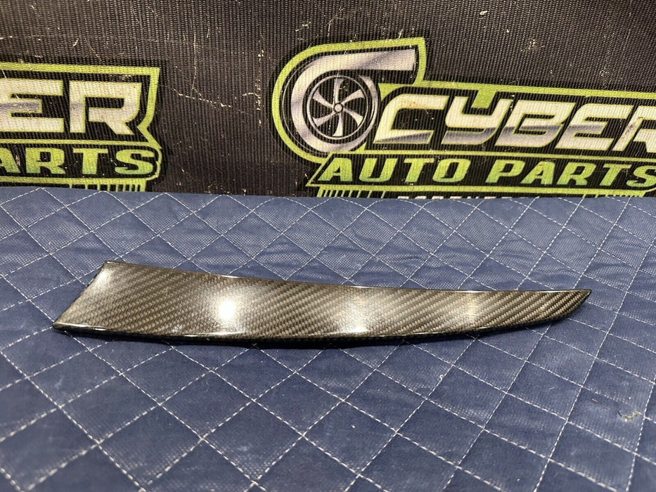 2017-2023 AUDI R8 SPYDER CONVERTIBLE CARBON FIBER SPOILER LEFT OEM 4S7 827 987 K