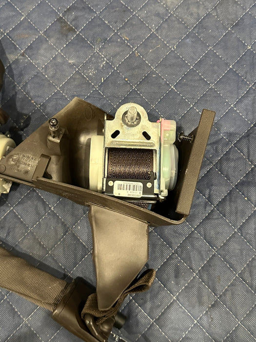 2017-2019 FORD F250 F350 KING RANCH BROWN REAR RIGHT SEATBELT OEM