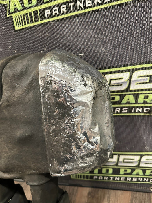 2017-2022 FORD F250 F350 F450 XLT PASSENGER RIGHT TOW MIRROR OEM ~FIRE DAMAGE~