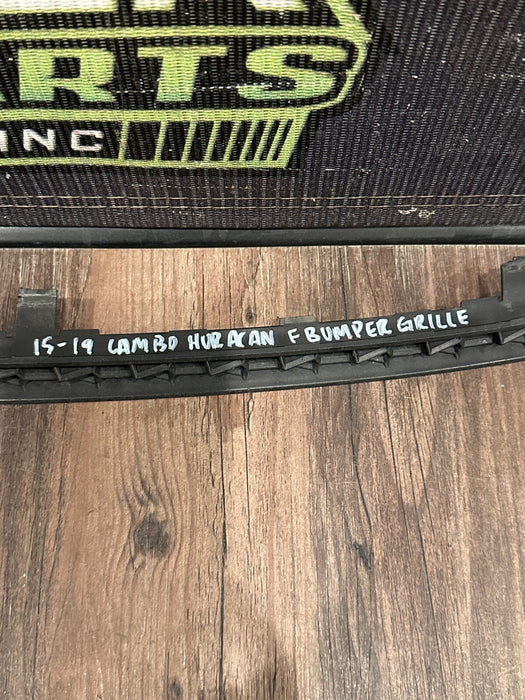 2015 LAMBORGHINI HURACAN LP610 FRONT BUMPER UPPER MIDDLE GRILLE OEM 4T0-807-061