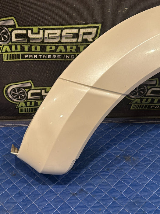 2017-2019 FORD F450 DUALLY RIGHT FENDER FLARE OEM (UG) *MINOR CHIPS #6*
