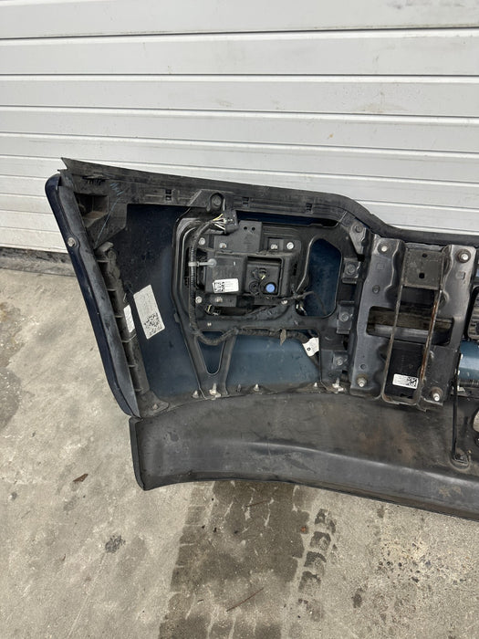 2021 RAM 2500 LARAMIE FRONT BUMPER W HARNESS BLUE PEARL (PPX) OEM *READ*