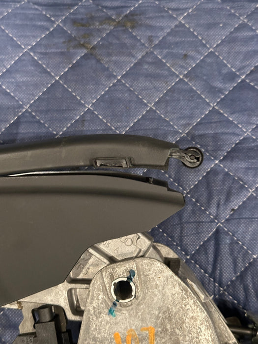 2014 AUDI R8 LEATHER EMERGENCY PARKING HAND E BRAKE PULL LEVER OEM