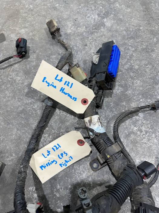 2015 DODGE RAM 2500 ENGINE BAY HARNESS OEM *MISSING CP3 PIGTAIL*