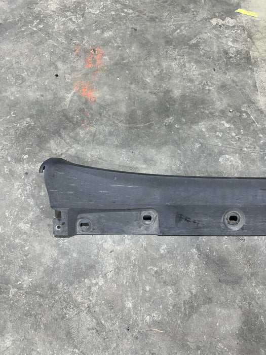 2014 PORSCHE 911 TURBO S 991 RIGHT SIDE SKIRT ROCKER PANEL OEM 991504796 *WEAR*