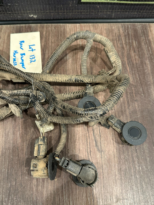2017-2019 FORD F250 F350 F450 REAR BUMPER HARNESS W SENSORS OEM JC3T 15K868