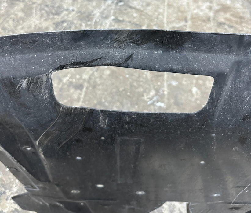 2012 2014 AUDI R8 V10 SPYDER REAR UNDER COVER FLOOR RAIL OEM