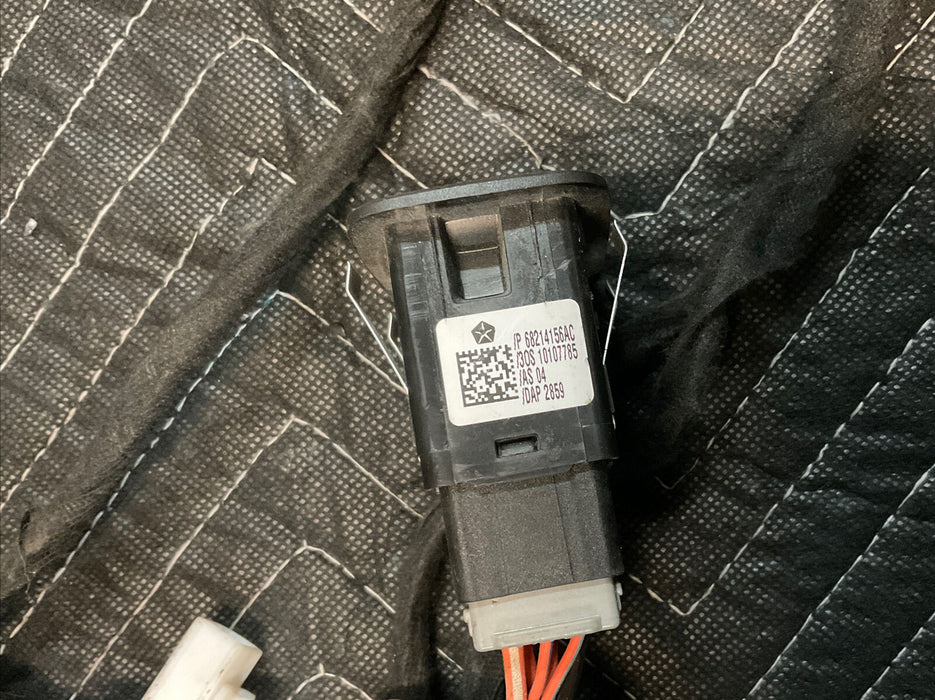 2015-2020 DODGE CHARGER HELLCAT REAR DOOR WIRING HARNESS W/WINDOW SWITCH OEM