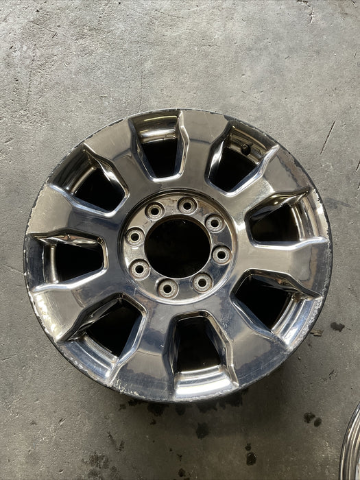 2017-2022 FORD F250 F350 KING RANCH OEM WHEEL RIM (1) 20X8 *CURBRASH*