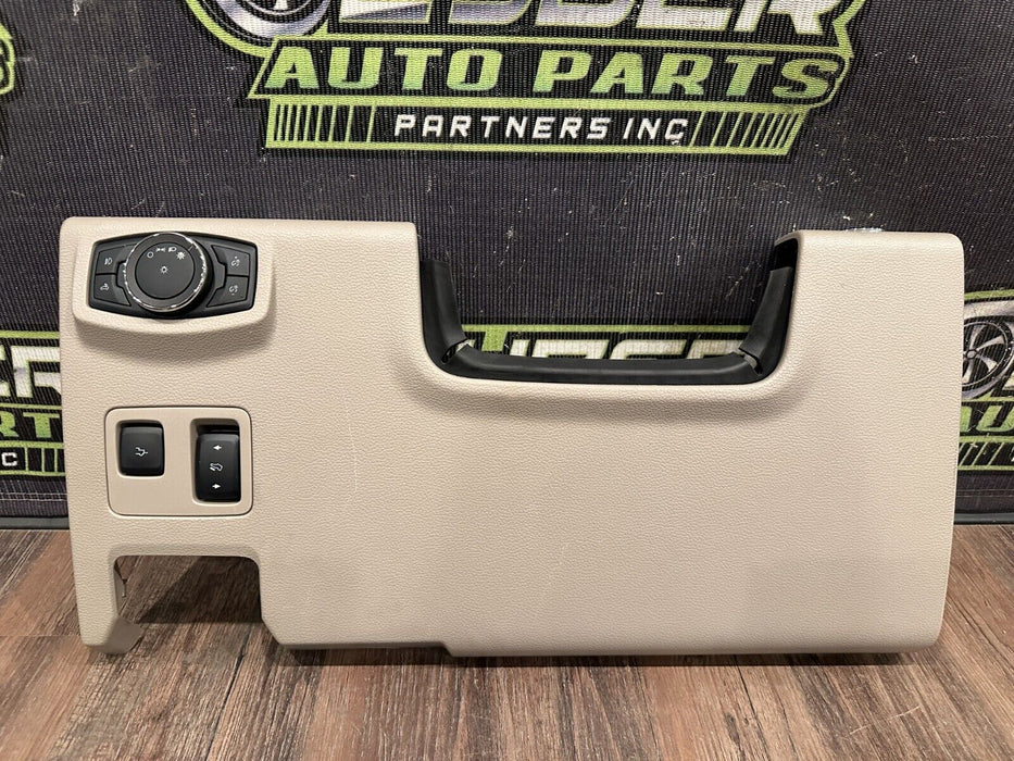 2017-2019 FORD F250 F350 F450 LIMITED LEFT LOWER DASH KNEE PANEL OEM