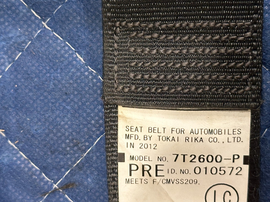 2014 TOYOTA PRIUS V FRONT DRIVER LEFT SEAT BELT SEATBELT OEM J090301 7T2600-P