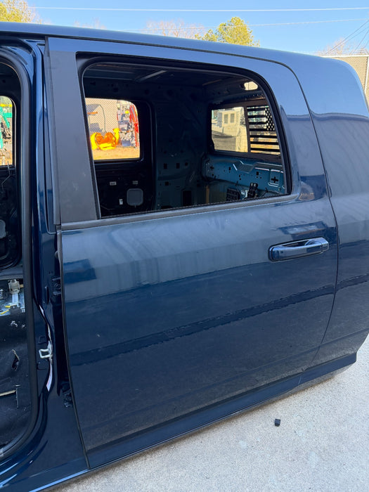 2021 RAM 2500 3500 DRIVER REAR DOOR BLUE PAINT CODE - PPX 2019 2020 2021 2024