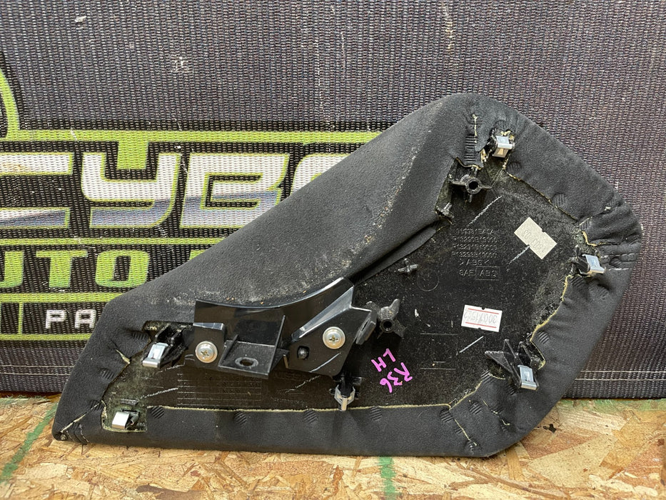 2016 NISSAN 370Z CONSOLE KNEE PAD PANEL TRIM SIDE COVERS PAIR LEFT RIGHT OEM
