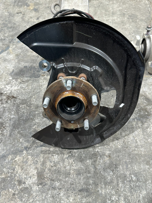 2013 NISSAN 370Z FRONT LEFT SUSPENSION KNUCKLE CORNER OEM