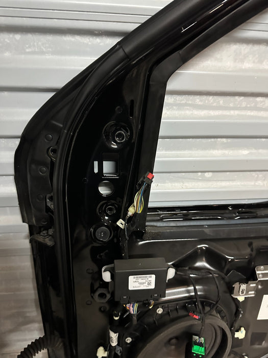 2017 2022 FORD F250 F350 F450 FRONT RIGHT DOOR SHELL AGATE BLACK (UM) OEM