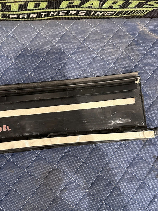 2020-2022 FORD F250 F350 REAR LEFT GLOSS BLACK B PILLAR DOOR TRIM OEM *SCUFFS*