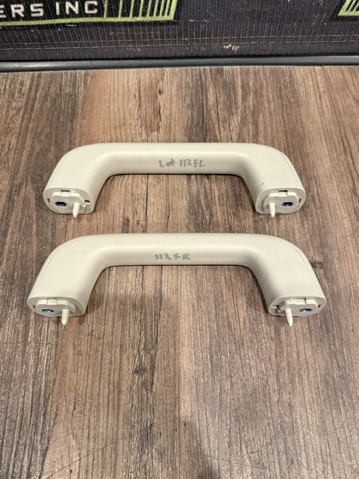 2017 NISSAN TITAN XD RESERVE LEFT RIGHT A PILLAR GRAB HANDLES OEM