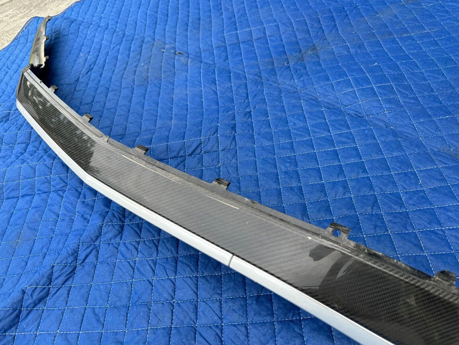 2015-2017 MERCEDES-BENZ C63 CLS63 FRONT BUMPER CARBON FIBER COVER 2058851874 OEM