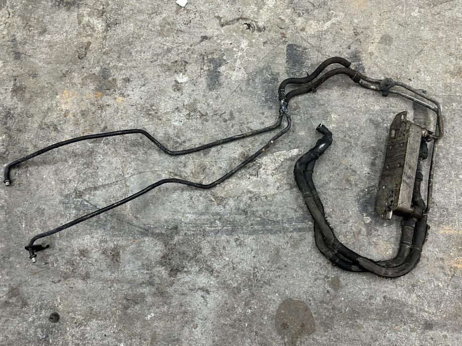 2017 2019 FORD F250 F350 DIESEL TRANSMISSION COOLER W LINES OEM HC34 7J389 CB