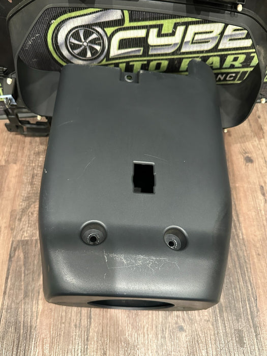 2023-24 FORD F350 STEERING COLUMN TRIM W CLUSTER SURROUND BEZEL OEM *SCUFFS #7*