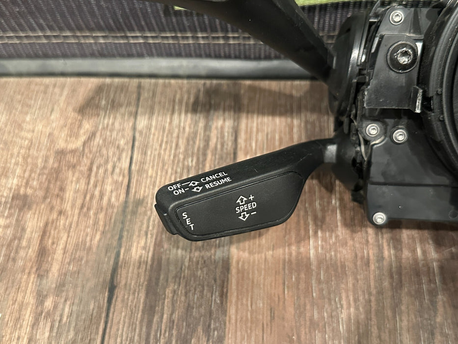 2021 AUDI R8 STEERING COLUMN HEADLIGHT TURN SIGNAL CONTROL SWITCH ASSY OEM *READ