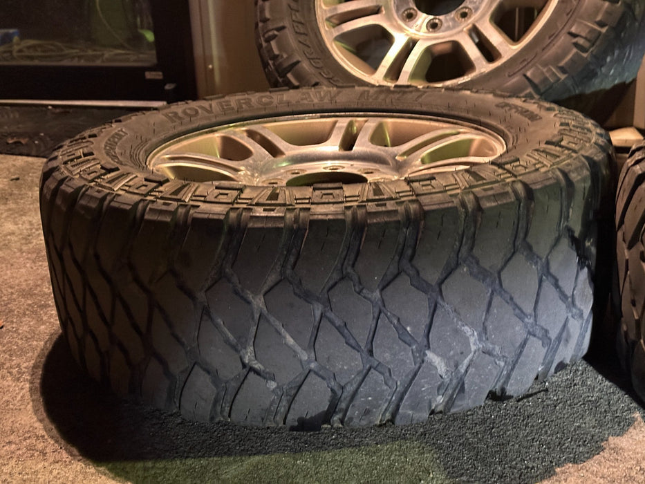 2016 FORD F250 PLATINUM 20" STOCK FACTORY TAKE OFF WHEELS 35X12.50