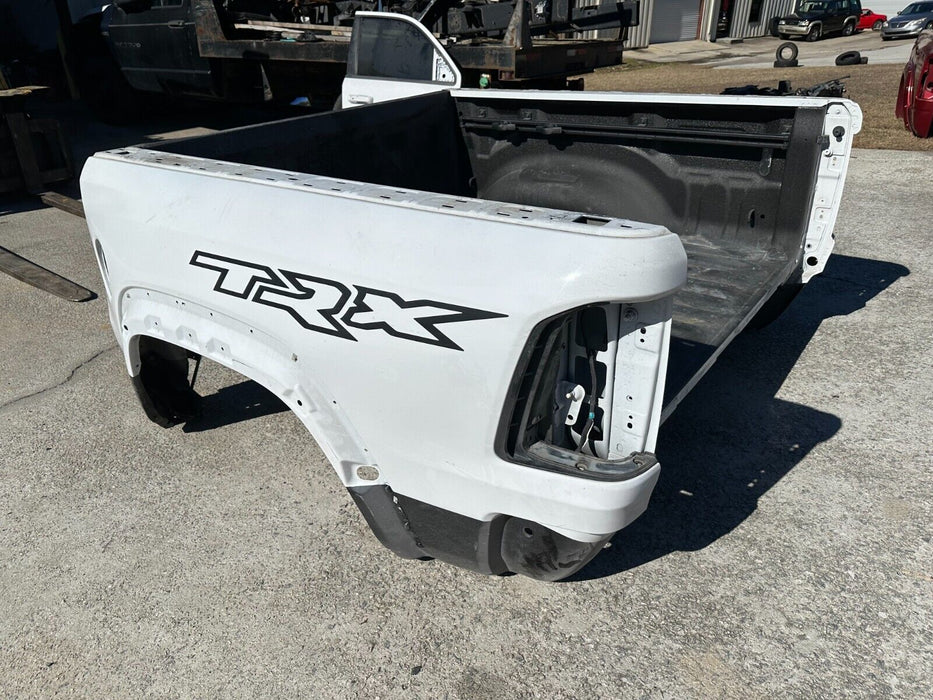 2021 2022 2023 2024 RAM 1500 TRX PICKUP BOX BED 5' 7" OEM WHITE 68603842AA