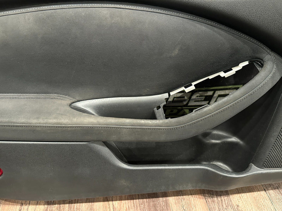 2010 NISSAN 370Z FRONT DRIVER LEFT DOOR PANEL OEM *MINOR WEAR 3,7-9*