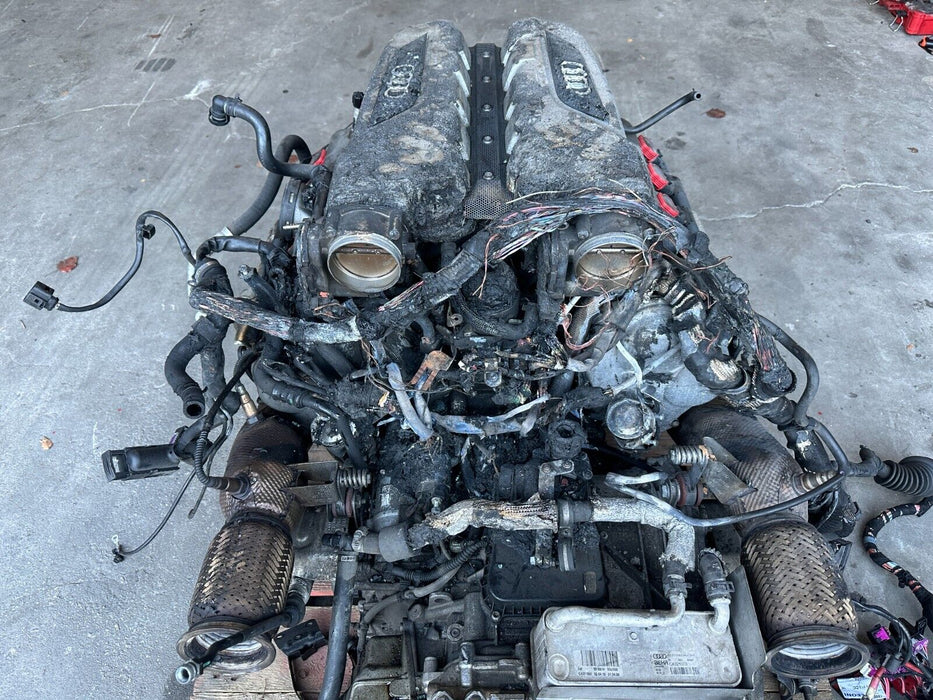2014 AUDI R8 5.2L V10 ENGINE MOTOR LONG BLOCK ASSEMBLY 31K MILES