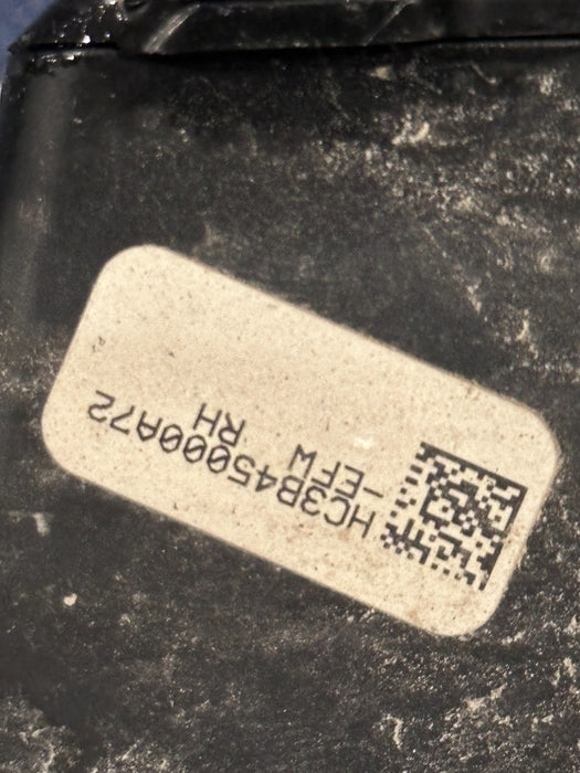 2017 2020 FORD F450 PLATINUM PASSENGER RIGHT CHROME FENDER EMBLEM BADGE OEM