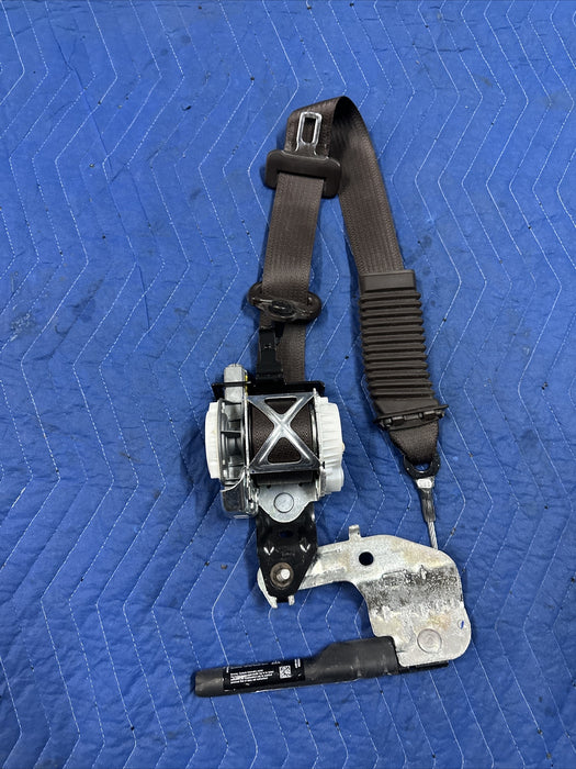 2018-2019 FORD F250 F350 F450 LIMITED BROWN FRONT PASSENGER RIGHT SEATBELT OEM