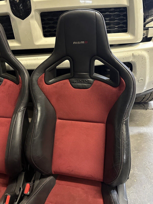 2018 NISSAN 370Z NISMO RECARO SEATS DRIVER PASSENGER OEM 2009-2020 L77