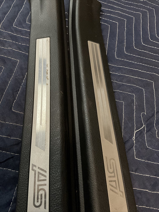 2015-2019 SUBARU WRX STI OEM KICK PLATE SET