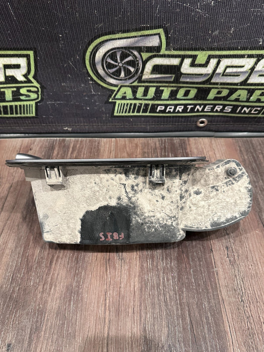 2020-2022 FORD F450 DUALLY FUEL GAS DOOR LID ASSMEBLY OEM ICONIC SILVER  (JS)