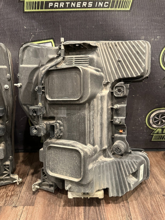 2017-2019 FORD F250 F350 F450 LEFT RIGHT LED HEADLIGHT PAIR OEM *YELLOWING