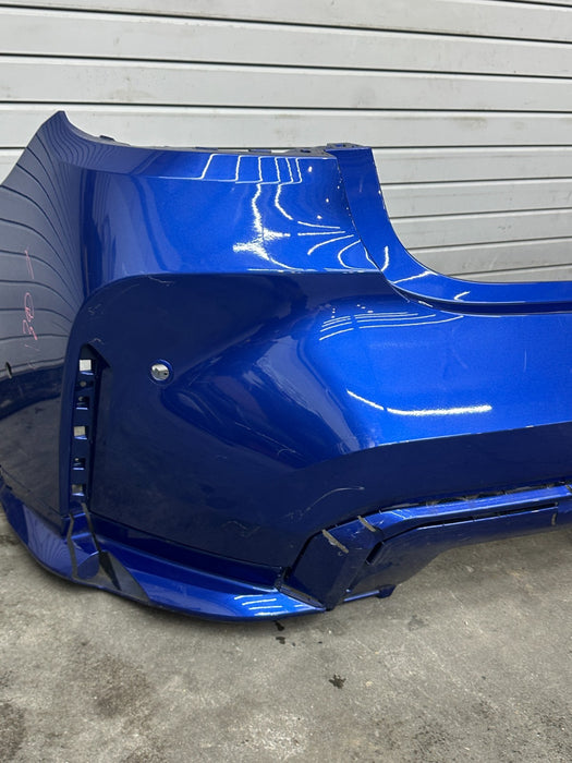 2024 BMW M3 M4 G80 G82 REAR BUMPER COVER BLUE OEM *COSMETIC WEAR 9-11*