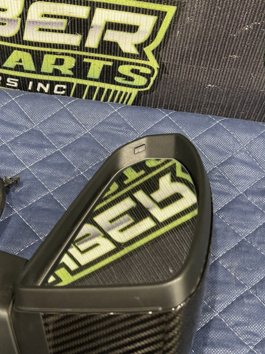 2017-18 AUDI R8 PLUS FRONT LEFT DRIVER DOOR MIRROR ~CARBON FIBER~