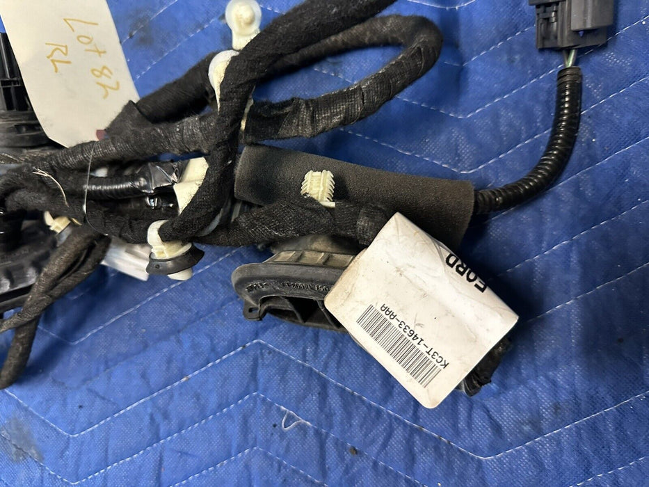 2019 FORD F350 LARIAT REAR DRIVER LEFT SIDE DOOR HARNESS KC3T-14632-AAA OEM