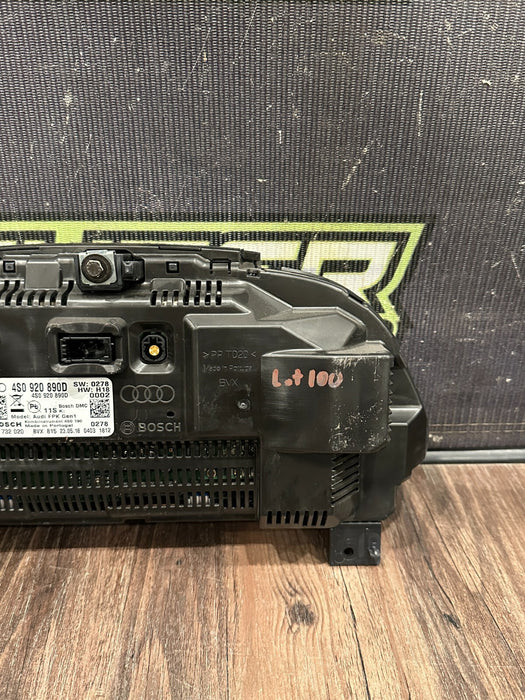 2017 2018 AUDI R8 PLUS INSTRUMENT GAUGE CLUSTER SPEEDOMETER OEM 20K MILES