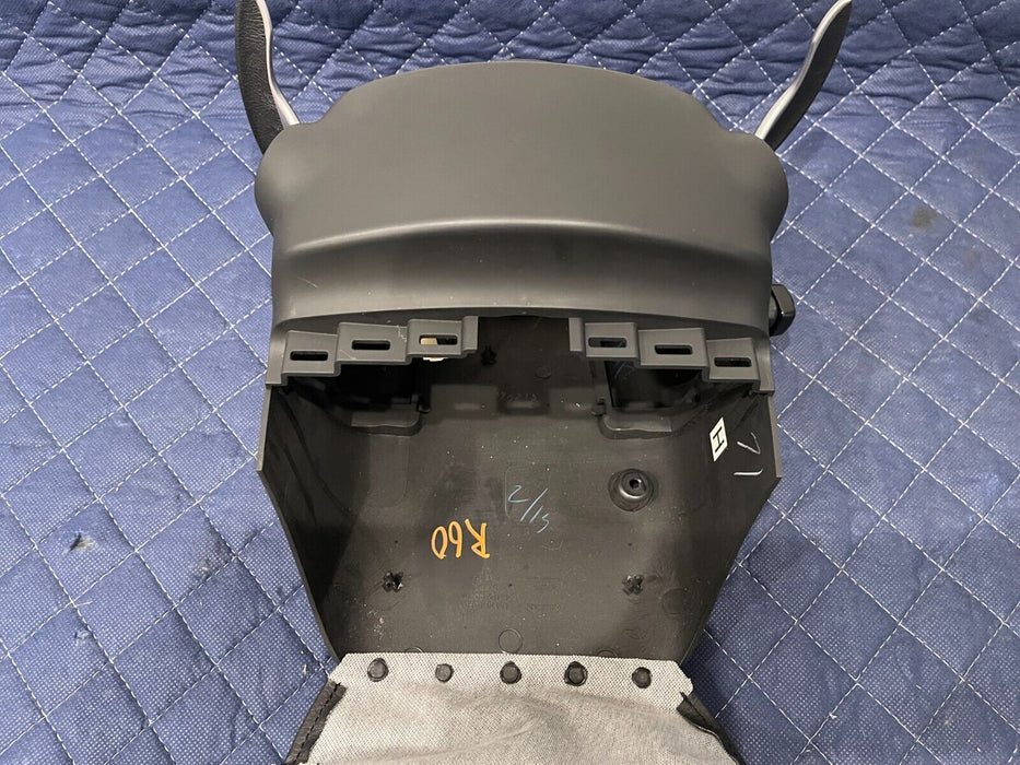 2017 INFINITI Q50 RED SPORT STEERING COLUMN TRIM W/ PADDLE SHIFTER OEM