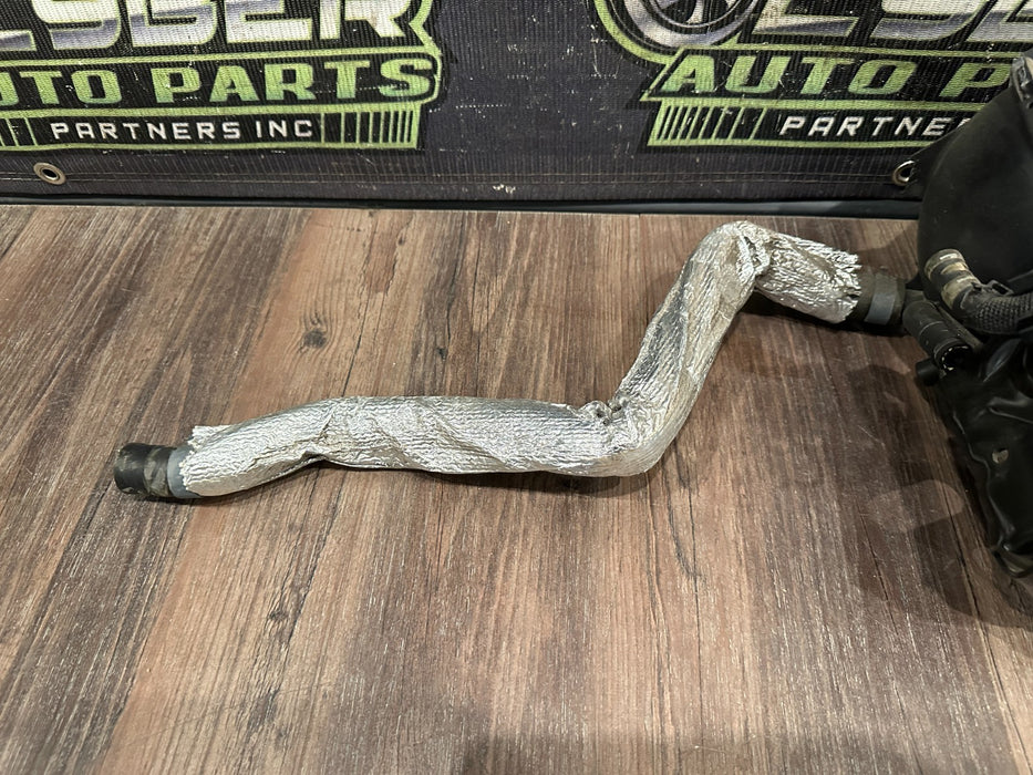 2017 AUDI R8 COOLANT RESERVOIR TANK W LINES OEM 4S0 121 403