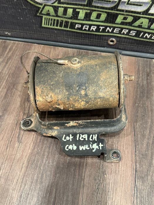 2017-2019 FORD F250 F350 LEFT BODY CAB MOUNTED VIBRATION DAMPER WEIGHT OEM