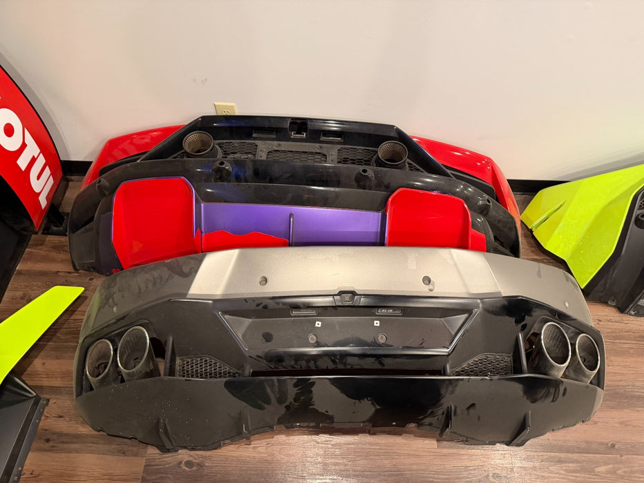 LAMBORGHINI HURACAN LP 610 EVO TECNICA REAR BUMPERS OEM GENUINE 2015 - 2024