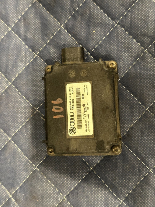 2014 AUDI R8 HOMELINK GARAGE DOOR CONTROL MODULE 8K0 907 410 OEM