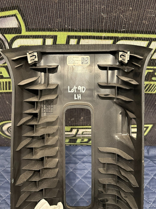 2017 2019 FORD F250 F350 F450 PLATINUM LEFT UPPER B PILLAR OEM ~SCRATCHES~