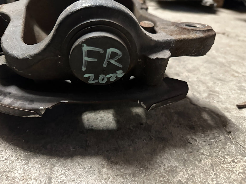 2022 FORD F250 F350 DIESEL FRONT AXLE RIGHT PASSENGER KNUCKLE SPINDLE 4X4 OEM