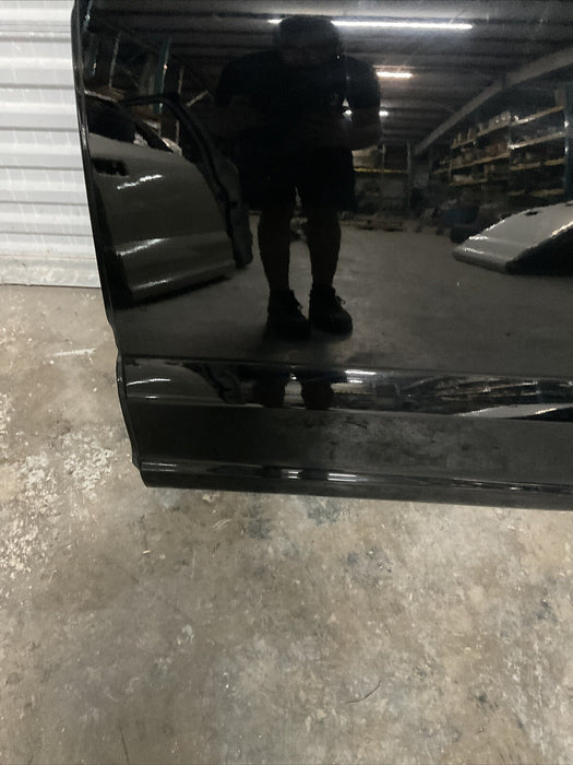 2019 FORD F250 F350 F450 REAR LEFT DOOR SHELL AGATE BLACK (UM) OEM~COSMETIC ~