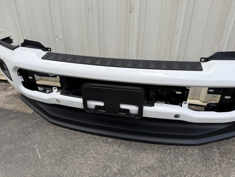 2023 2024 2025 FORD F250 F350 FRONT BUMPER ASSEMBLY STAR WHITE OEM